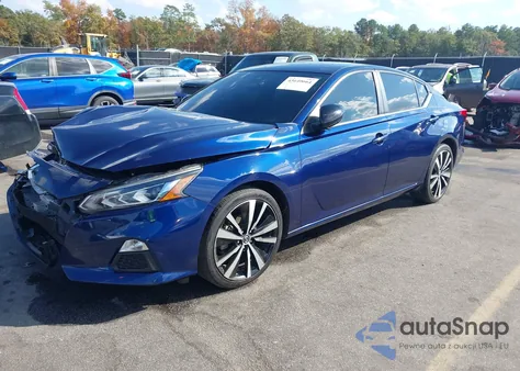 2022 Nissan Altima Sr Fwd из США, поврежденный, VIN 1N4BL4CV4NN372505